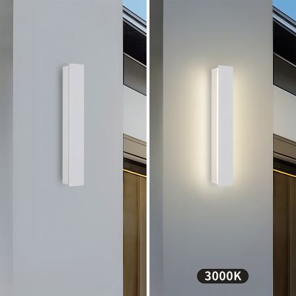 Brilagi - LED spoljašnje zidno svetlo LINEAR LED/8W/230V 3000K IP65 30 cm belo CRI 90