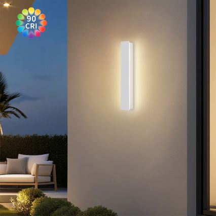 Brilagi - LED spoljašnje zidno svetlo LINEAR LED/8W/230V 3000K IP65 30 cm belo CRI 90