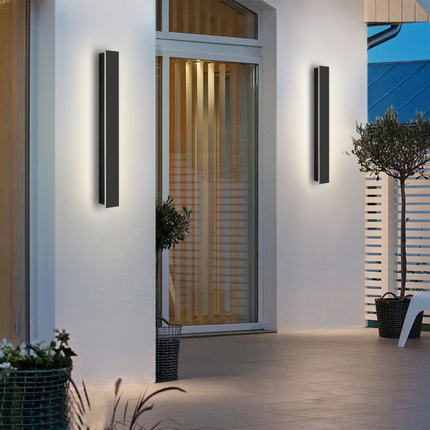 Brilagi - LED spoljno zidno svetlo LINEAR LED/12W/230V 4000K IP65 50 cm crno CRI 90