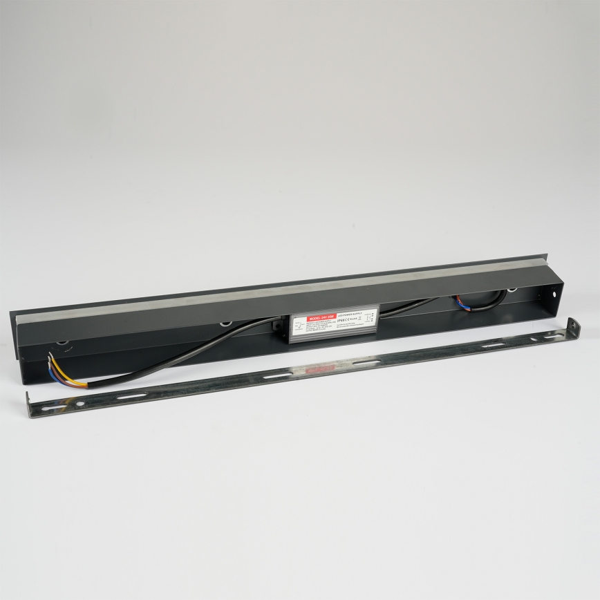 Brilagi - LED spoljno zidno svetlo LINEAR LED/12W/230V 4000K IP65 50 cm crno CRI 90