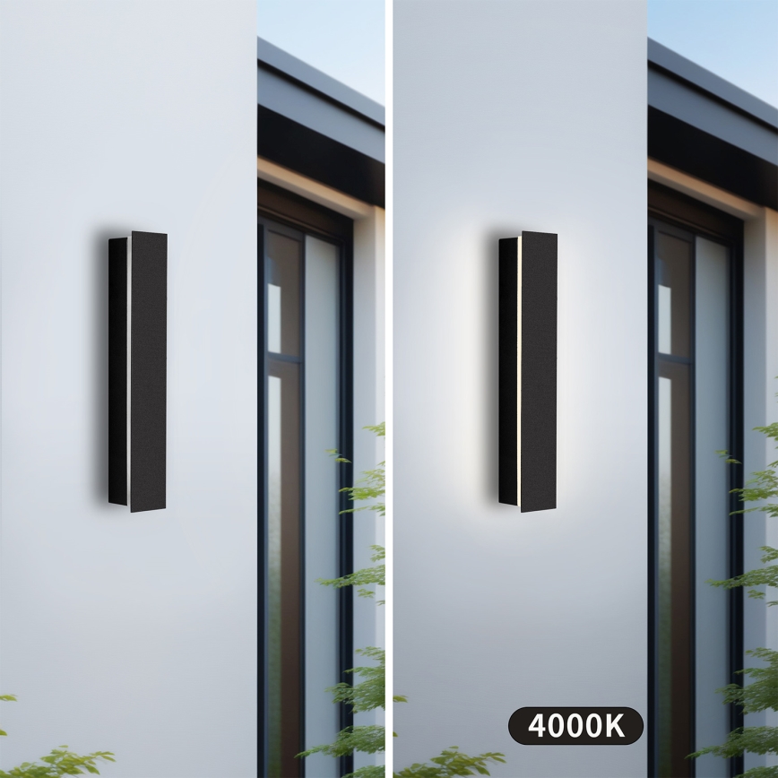 Brilagi - LED spoljno zidno svetlo LINEAR LED/8W/230V 4000K IP65 30 cm crna CRI 90