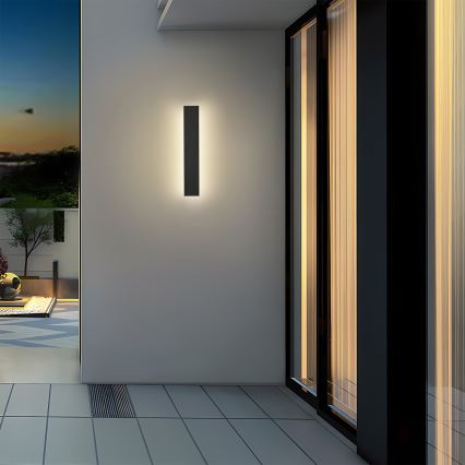 Brilagi - LED spoljno zidno svetlo LINEAR LED/8W/230V 4000K IP65 30 cm crna CRI 90