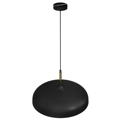 Brilagi - Luster ABRAHAM na lanku, 1xE27/60W/230V, prečnik 45 cm, crna