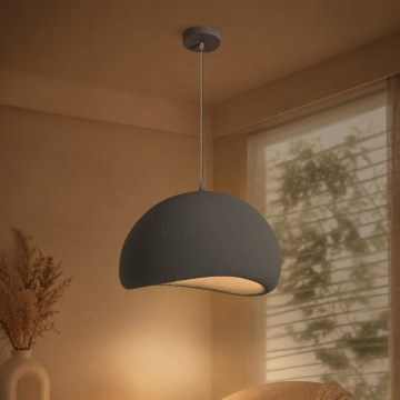 BRILAGI - Luster na kablu WABI SABI 1xE27/60W/230V prečnik 40 cm siva
