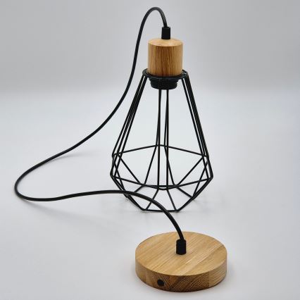 Brilagi - Luster na kablu WOODY BASKET 1xE27/60W/230V hrast