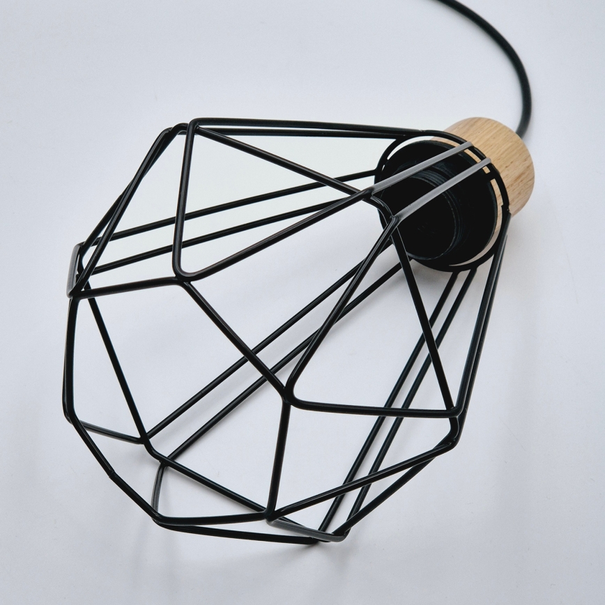 Brilagi - Luster na kablu WOODY BASKET 1xE27/60W/230V hrast