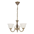 BRILAGI - Luster na lancu CLASSIC 3xE14/10W/230V mesing