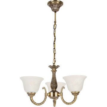 Brilagi - Luster na lancu CLASSIC 3xE14/10W/230V mesing