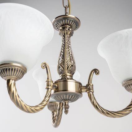 BRILAGI - Luster na lancu CLASSIC 3xE14/10W/230V mesing
