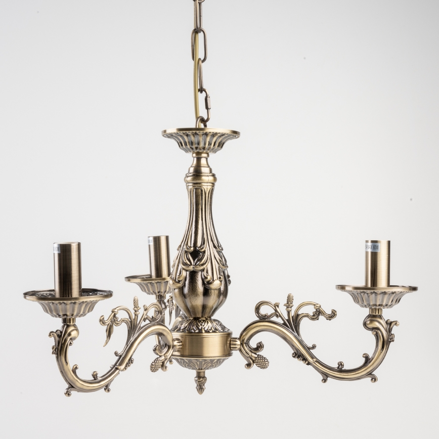 BRILAGI - Luster na lancu CLASSIC 3xE14/10W/230V mesing