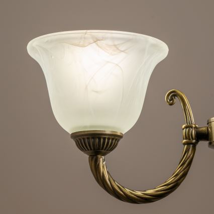 BRILAGI - Luster na lancu CLASSIC 6xE14/10W/230V mesing