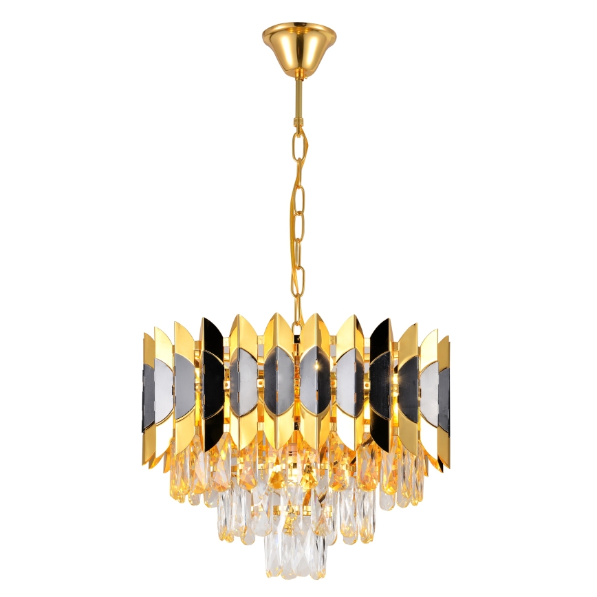 Brilagi - Luster na lancu CRISTAL 5xE14/40W/230V, prečnik 38 cm