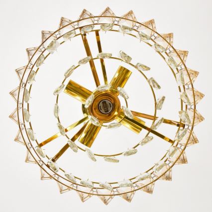 Brilagi - Luster na lancu CRISTAL 5xE14/40W/230V, prečnik 38 cm