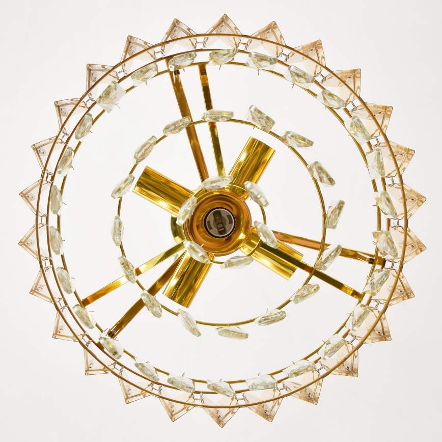 Brilagi - Luster na lancu CRISTAL 5xE14/40W/230V, prečnik 38 cm