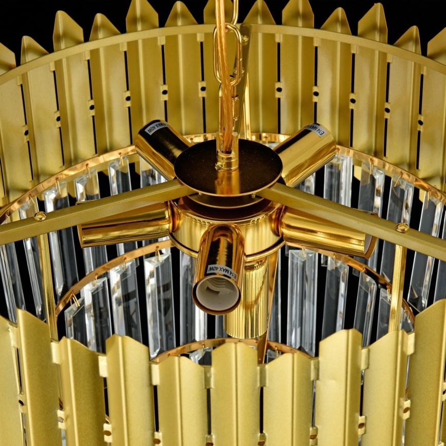 Brilagi - Luster na lancu CRISTAL 5xE14/40W/230V prečnik 45 cm