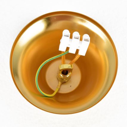 Brilagi - Luster na lancu ECLIPSE 7xE14/10W/230V, prečnik 48 cm, crna/zlatna