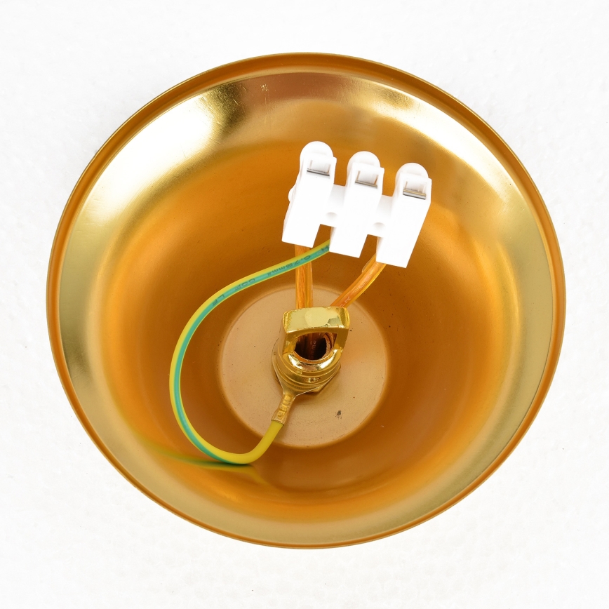 Brilagi - Luster na lancu ECLIPSE 7xE14/10W/230V, prečnik 48 cm, zlatna