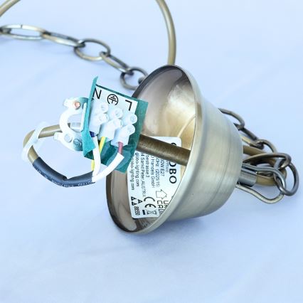 Brilagi - Luster na lancu NOSTALGIA 1xE27/60W/230V