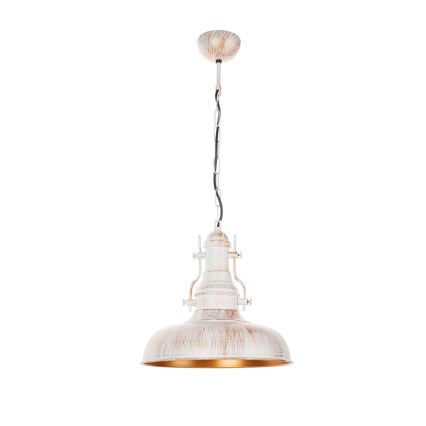 Brilagi - Luster na lancu PYRONIC 1xE27/40W/230V prečnik 32 cm krem/patina