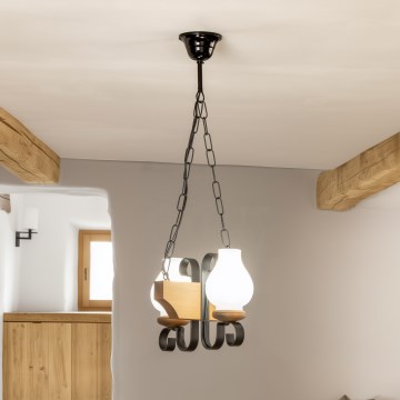 Brilagi - Luster na lancu QUEEN 2xE14/40W/230V bukva