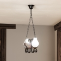 Brilagi - Luster na lancu QUEEN 2xE14/40W/230V bukva/wenge