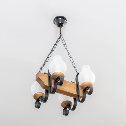 Brilagi - Luster na lancu QUEEN 4xE14/40W/230V bukva