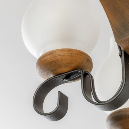 Brilagi - Luster na lancu QUEEN 4xE14/40W/230V bukva