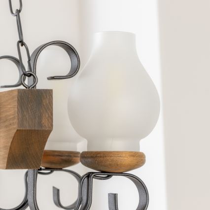 Brilagi - Luster na lancu QUEEN 4xE14/40W/230V bukva