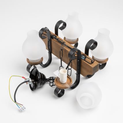 Brilagi - Luster na lancu QUEEN 4xE14/40W/230V bukva