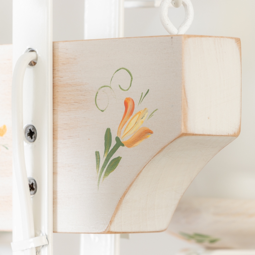 Brilagi - Luster na lancu QUEEN 4xE14/40W/230V bukva/krem boja