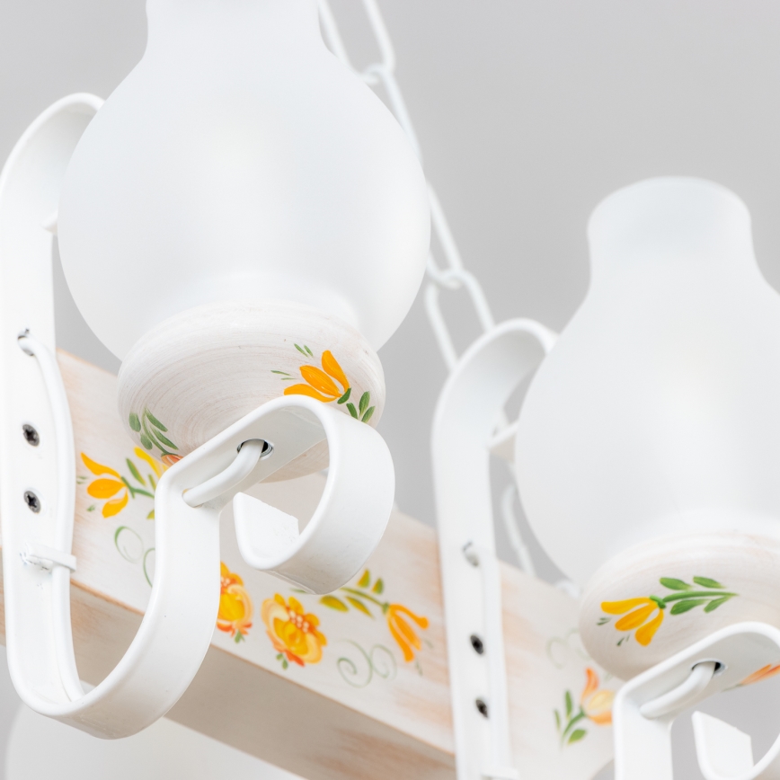 Brilagi - Luster na lancu QUEEN 4xE14/40W/230V bukva/krem boja