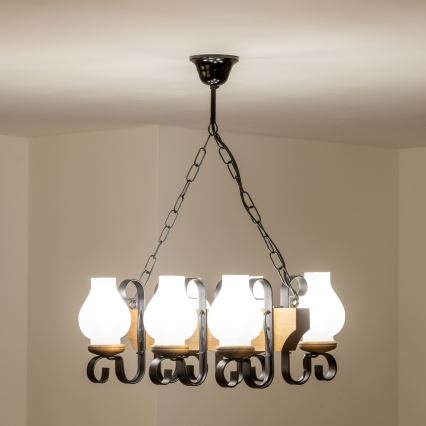 Brilagi - Luster na lancu QUEEN 6xE14/40W/230V buk