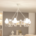 Brilagi - Luster na lancu QUEEN 6xE14/40W/230V buk/krem