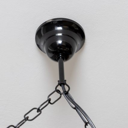 Brilagi - Luster na lancu QUEEN 6xE14/40W/230V buk/orah