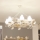 Brilagi - Luster na lancu QUEEN 8xE14/40W/230V bukva/krem