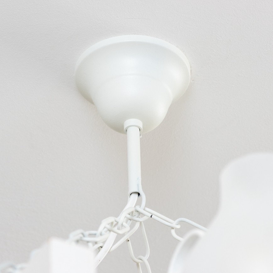 Brilagi - Luster na lancu QUEEN 8xE14/40W/230V bukva/krem
