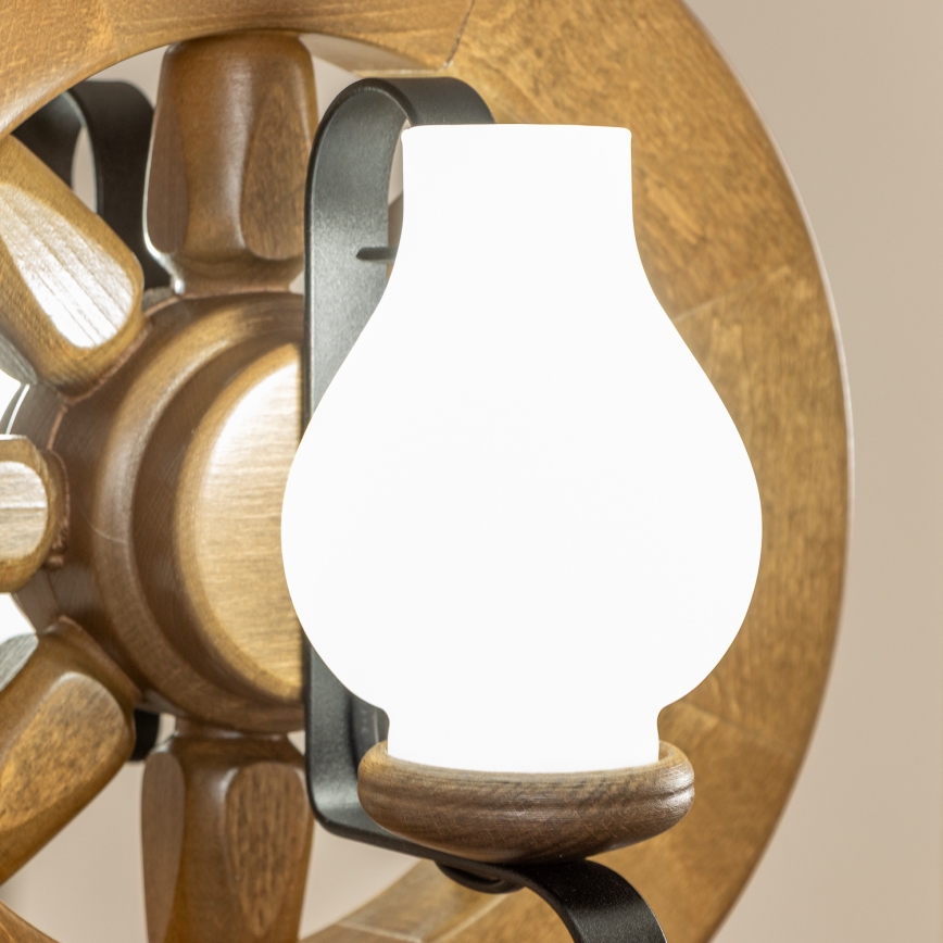 Brilagi - Luster na lancu ROATA 2xE14/40W/230V buk/orah