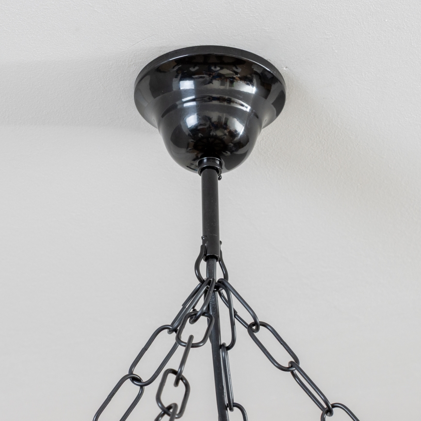 Brilagi - Luster na lancu ROATA 8xE14/40W/230V prečnika 70 cm bukva/orah