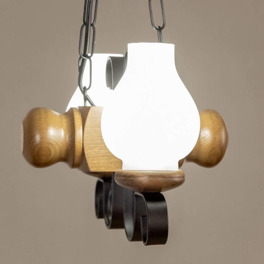 BRILAGI - Luster na lancu RUSTIC 2xE14/40W/230V buk/orah