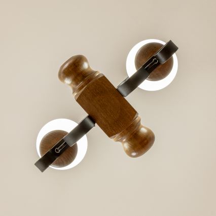 BRILAGI - Luster na lancu RUSTIC 2xE14/40W/230V buk/orah