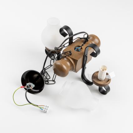 BRILAGI - Luster na lancu RUSTIC 2xE14/40W/230V buk/orah