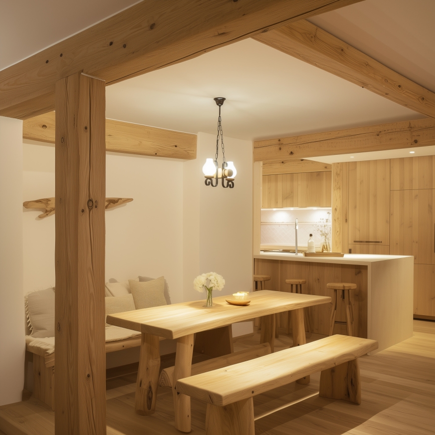 Brilagi - Luster na lancu RUSTIC 2xE14/40W/230V bukva