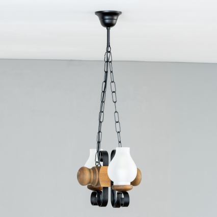 Brilagi - Luster na lancu RUSTIC 2xE14/40W/230V bukva