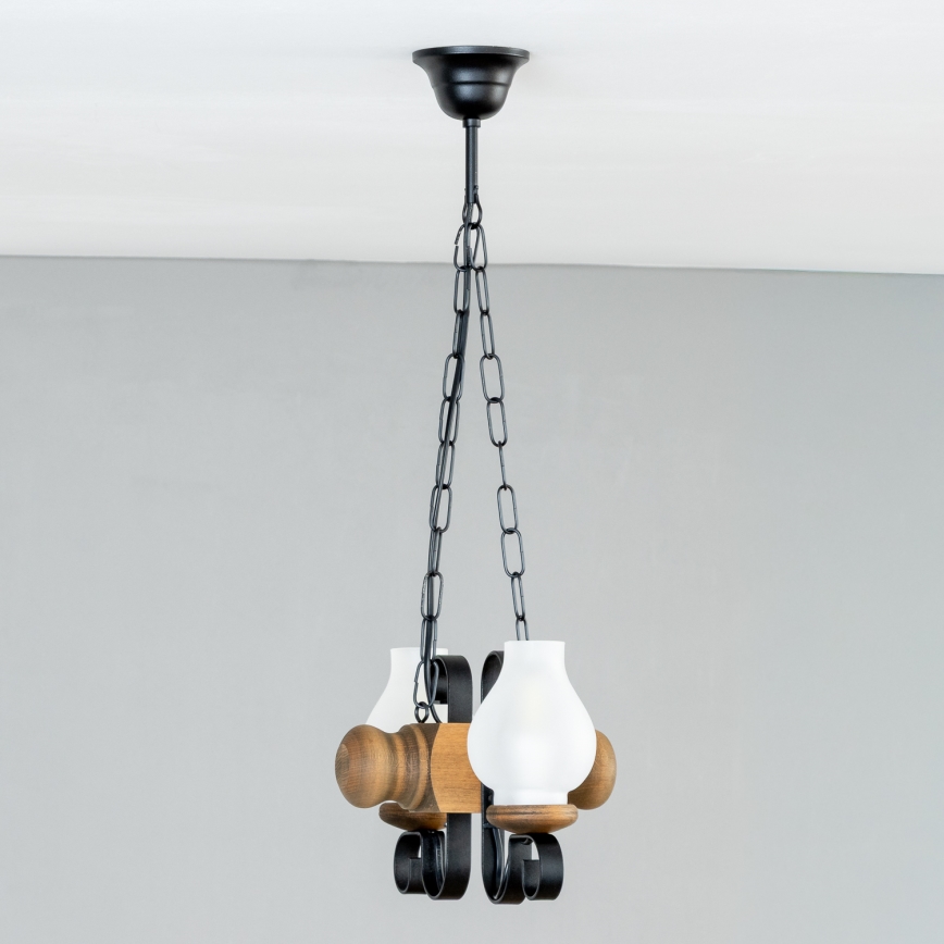 Brilagi - Luster na lancu RUSTIC 2xE14/40W/230V bukva