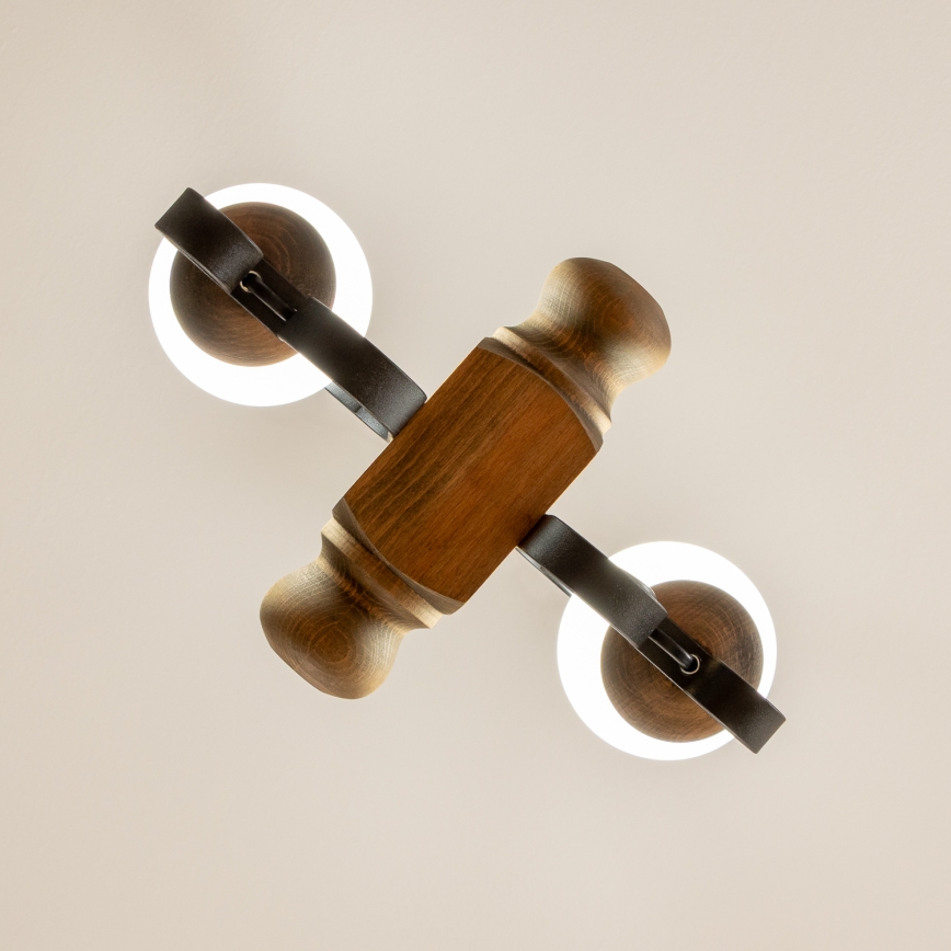 Brilagi - Luster na lancu RUSTIC 2xE14/40W/230V bukva