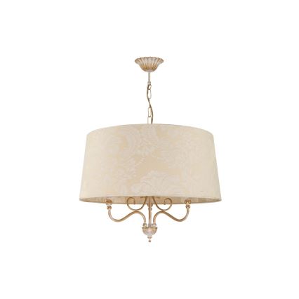 BRILAGI - Luster na lancu SONIA 3xE27/15W/230V prečnik 56 cm krem/patina