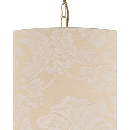 BRILAGI - Luster na lancu SONIA 3xE27/15W/230V prečnik 56 cm krem/patina