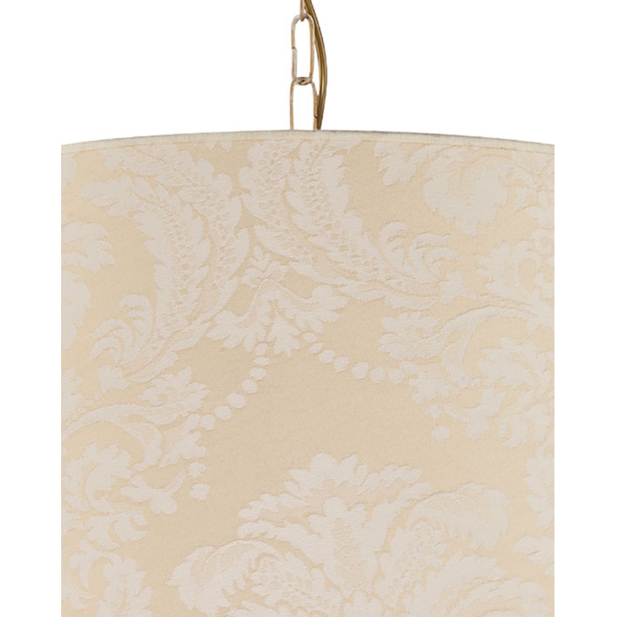 BRILAGI - Luster na lancu SONIA 3xE27/15W/230V prečnik 56 cm krem/patina