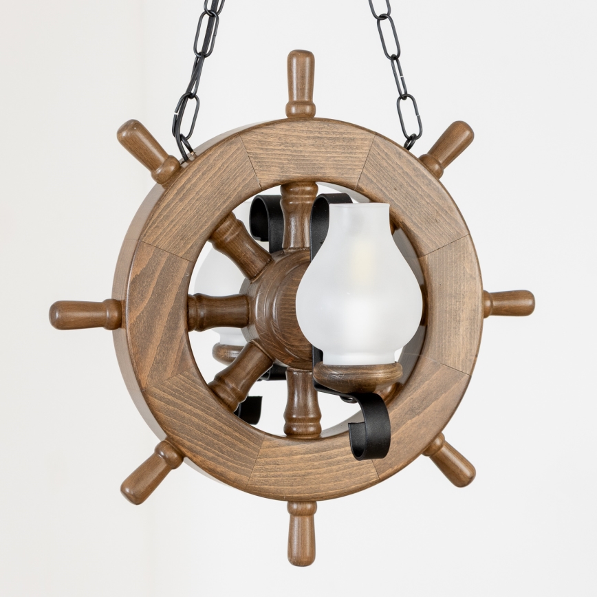 Brilagi - Luster na lancu TIMONA 2xE14/40W/230V buk/orah