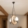 Brilagi - Luster na lancu TIMONA 2xE14/40W/230V hrast
